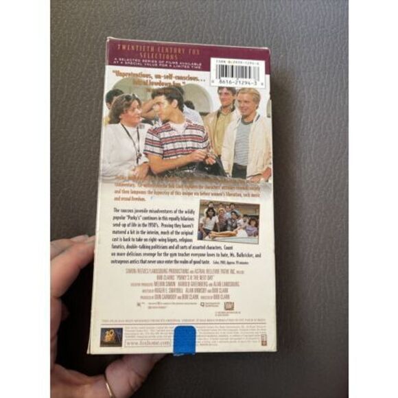 Porky's II: The Next Day VHS 1983 (1997 Release) Kim Cattrall Teen Sex Comedy - Picture 3 of 6